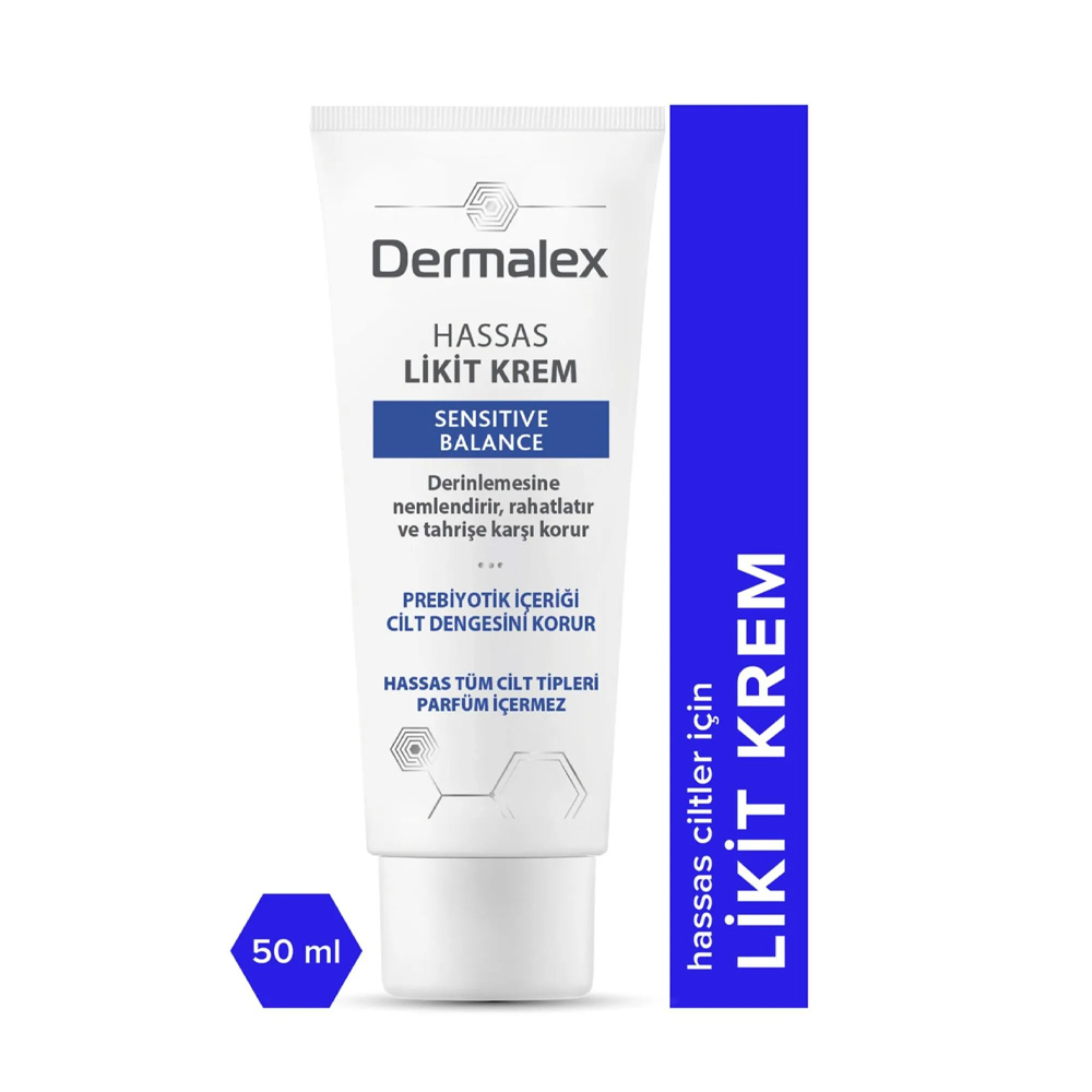Dermalex 50 ml Sensitive Balance Hassas Likit Yüz Kremi