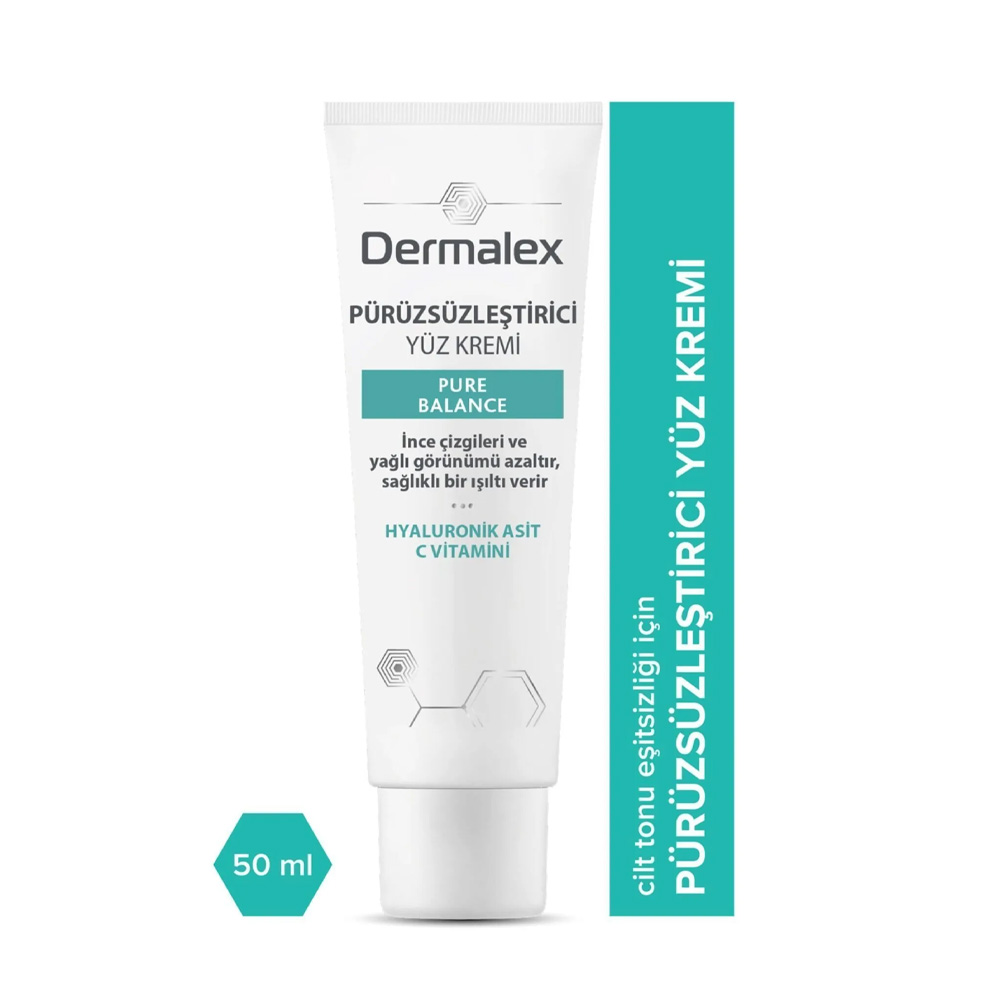Dermalex Pure Balance Pürüzsüzleştirici Yüz Kremi 50 Ml