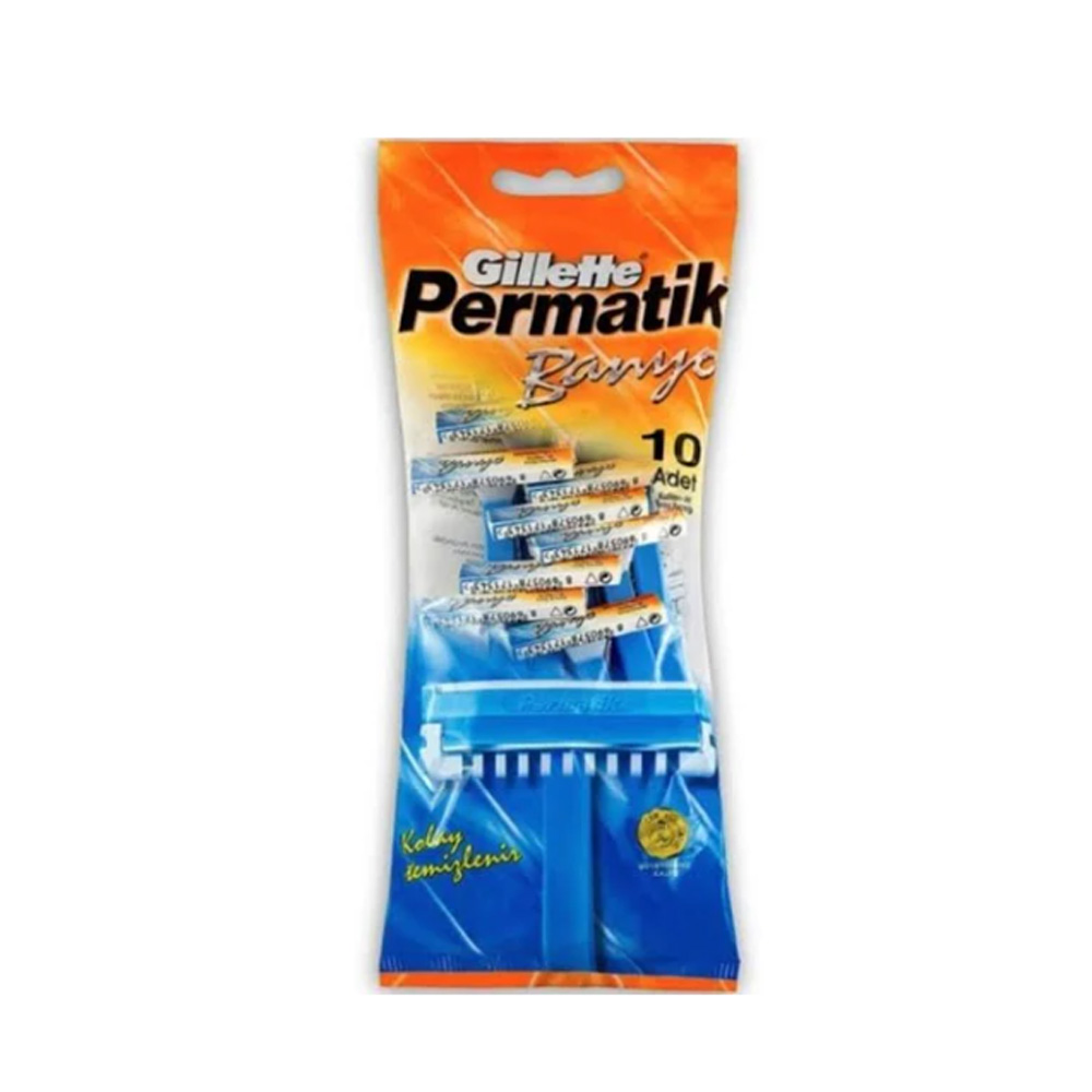 Gillette Permatik Banyo 10'Lu Poşet