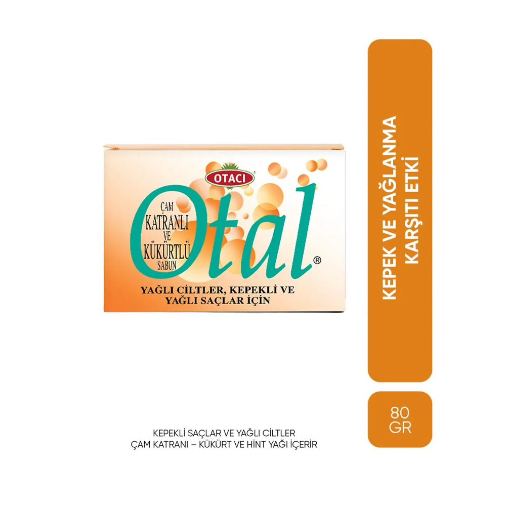 Otacı Otal Çam Katranlı Kükürtlü Sabun 80 gr