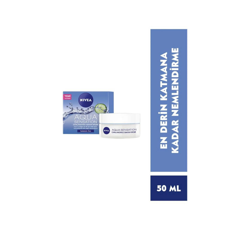 NIVEA Marka: Face Aqua Sensation Canlandırıcı Bakım Kremi 50 Ml