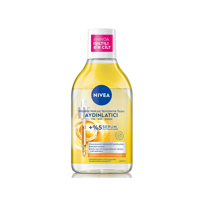 Nivea Aydınlatıcı Micellar Makyaj Temizleme Suyu 400 ml - BAY YILDIRIM