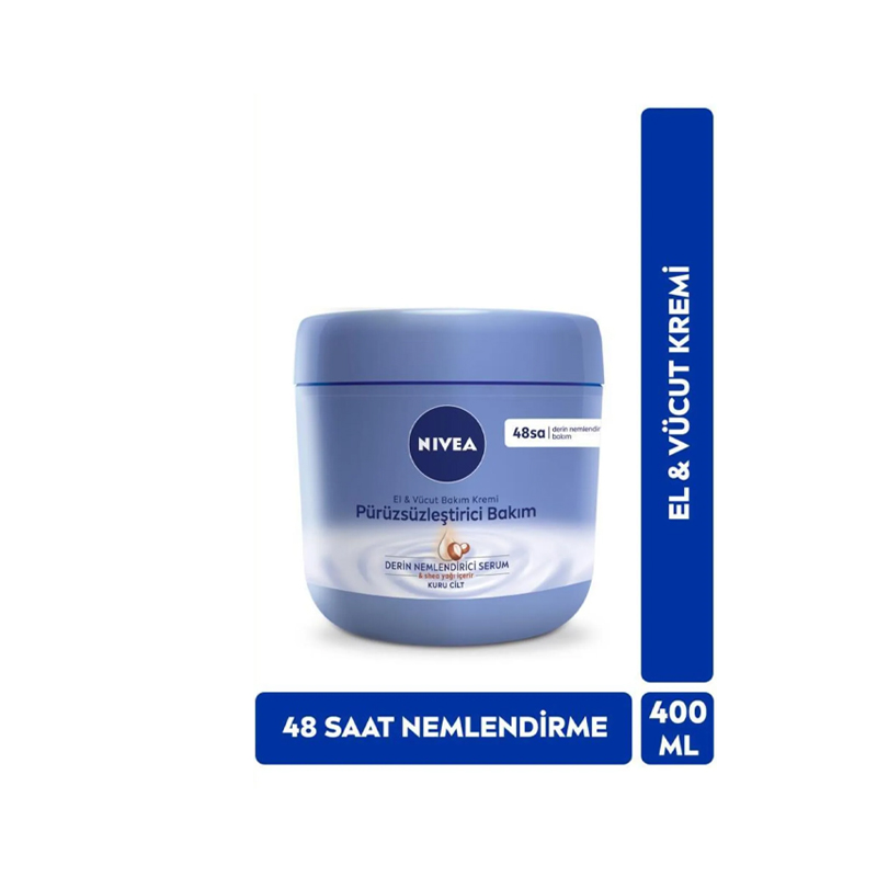 Nivea El ve Vücut Bakım Kremi Pürüzsüzleştirici 400 ml