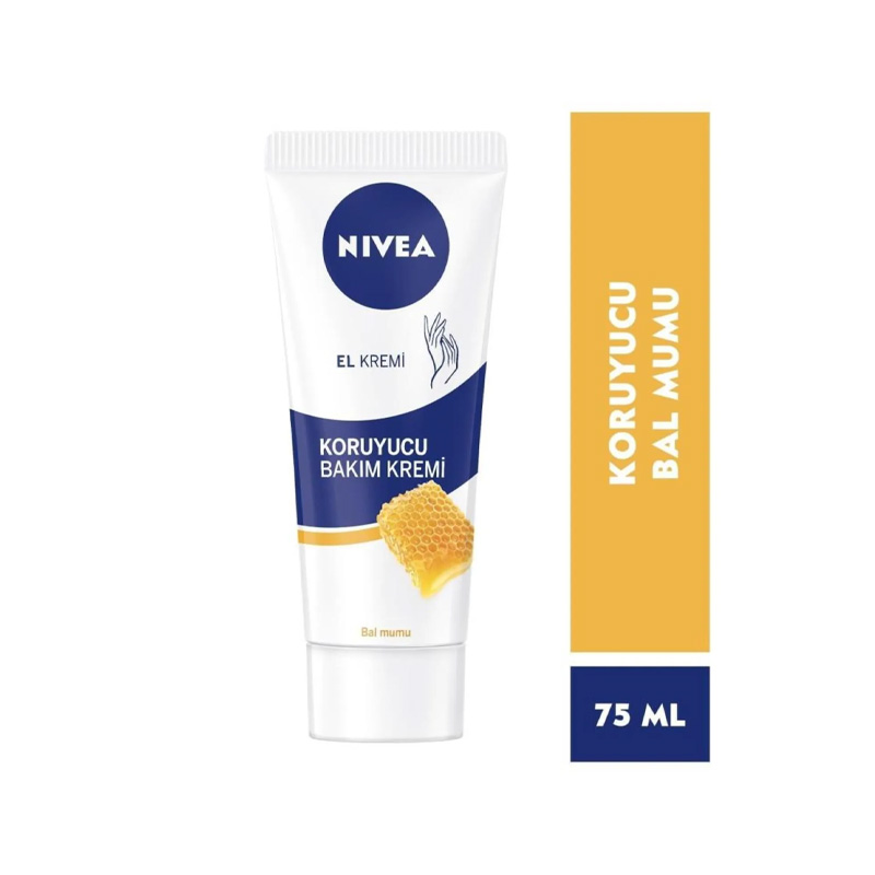 Nivea Koruyucu Bakım El Kremi 75 Ml - Bal Mumu Ve Gül Kokusu