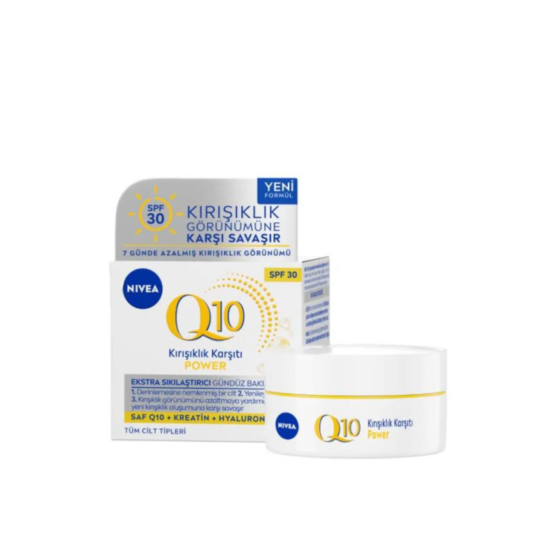 Nivea Q10 Power Kırışıklık Karşıtı SPF 30