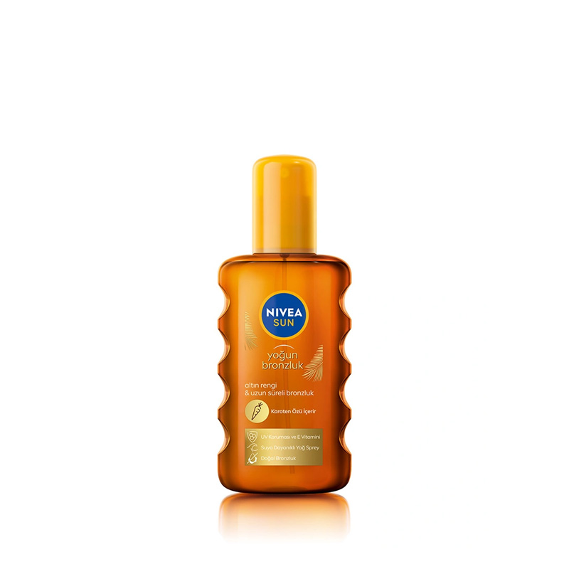 Nivea Sun Karoten Özlü Yoğun Bronzlaştırıcı Güneş Yağ Sprey 200 ml