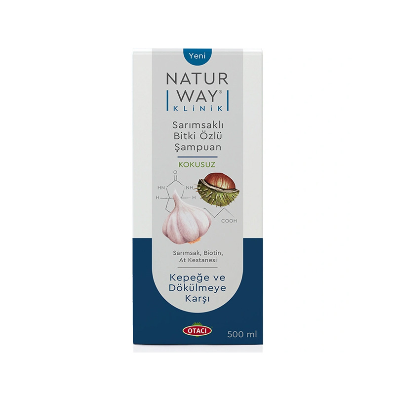 Otacı Naturway Kepek ve Dökülme Karşıtı Sarımsaklı Şampuan 500 ml