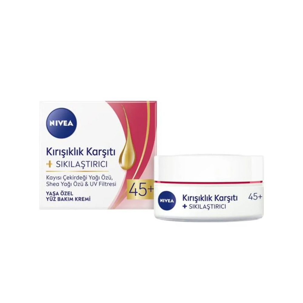 Nivea Kırışıklık Karşıtı 45+ Yüz Bakım Kremi 50 ml