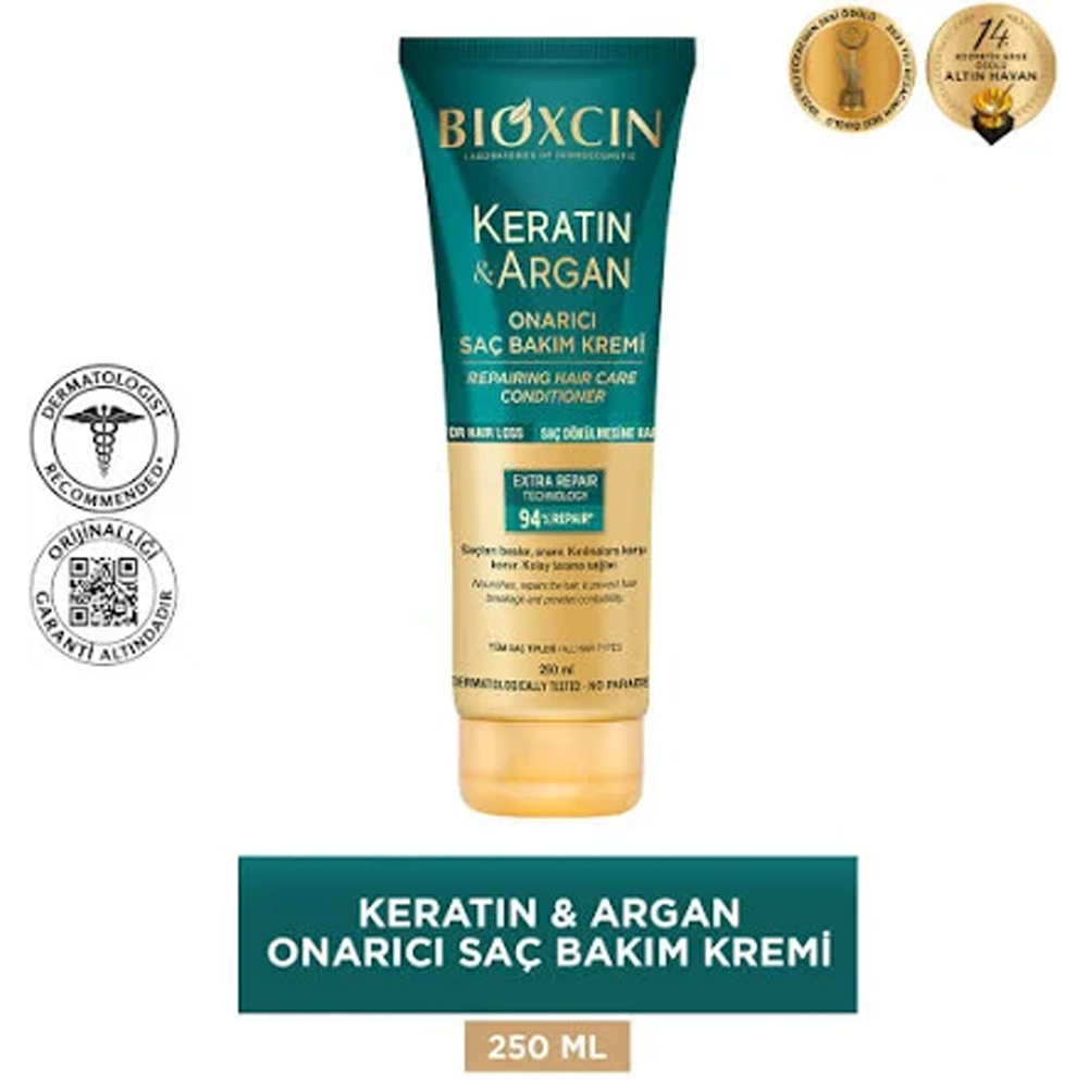 BIOXCIN Keratin & Argan Saç Kremi 250 ml