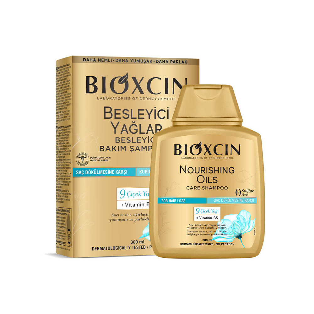 BIOXSIN Besleyici Yağlar Kuru ve Yıpranmış Saçlar İçin Şampuan 300 ml