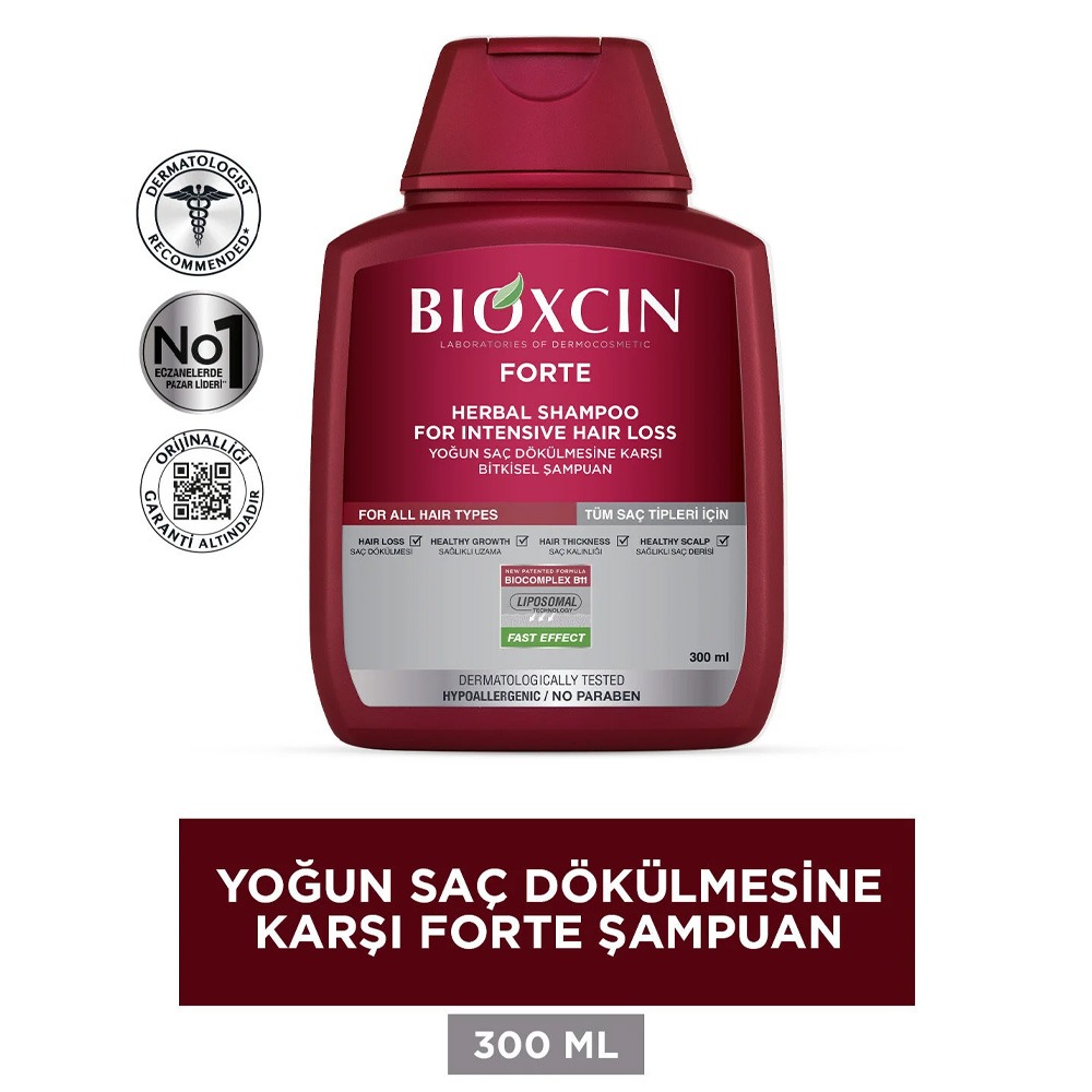 BIOXCIN Forte Yoğun Bakım Kiti (Tablet + Şampuan + Serum)